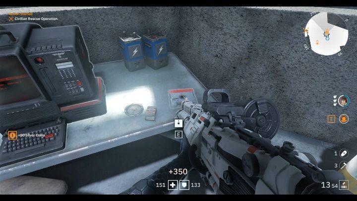 This floppy disk is located in the tower - Secrets and collectibles in Detention Area | Wolfenstein Youngblood - Collectibles and secrets - Wolfenstein Youngblood Guide