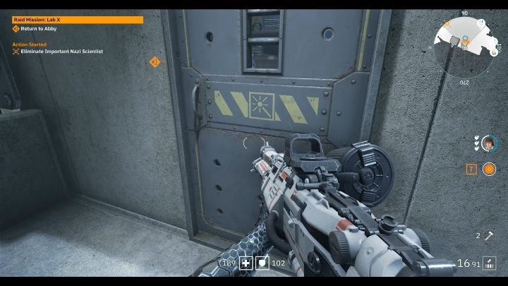 Youll find a floppy disk in the guards small room - Secrets and collectibles in Detention Area | Wolfenstein Youngblood - Collectibles and secrets - Wolfenstein Youngblood Guide