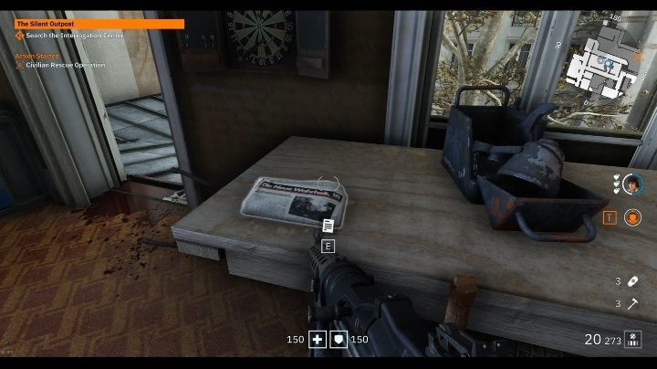 In a room full of cards you will find not only a green radio and cassette, but also a newspaper - Secrets and collectibles in Detention Area | Wolfenstein Youngblood - Collectibles and secrets - Wolfenstein Youngblood Guide