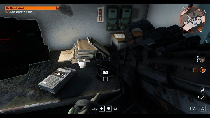 On the table of the enemy, between the books, there is a black tape - Secrets and collectibles in Detention Area | Wolfenstein Youngblood - Collectibles and secrets - Wolfenstein Youngblood Guide