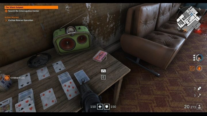 Youll find a green radio in one of the rooms - Secrets and collectibles in Detention Area | Wolfenstein Youngblood - Collectibles and secrets - Wolfenstein Youngblood Guide