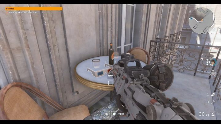 Diese Gläser warten auf einem kleinen Tisch auf dem Balkon auf Sie – Geheimnisse und Sammlerstücke in Little Berlin |  Wolfenstein Youngblood – Sammlerstücke und Geheimnisse – Wolfenstein Youngblood Guide