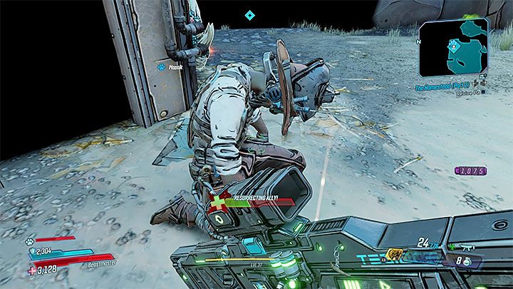 Go to the source-on the way you need to press the button at the gate and go through a short passage - Pandora-return | Borderlands 3 Side Quest - Side Missions - Borderlands 3 Guide