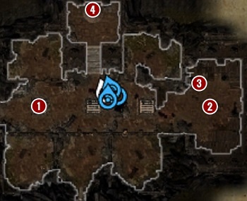 Once you get to Holding Cells [1] your task will be to reach the upper level of the Fort (Fort Joy Prison) - Escape from Fort Joy Ghetto | Act 1 - Chapter II - Fort Joy - Divinity Original Sin 2 Guide