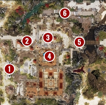 By defeating the guards at the main gate [1], you will gain access to other alternative paths - Escape from Fort Joy Ghetto | Act 1 - Chapter II - Fort Joy - Divinity Original Sin 2 Guide