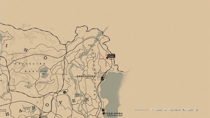 Die zweite Karte befindet sich in der Hütte über Annesburg – Red Dead Redemption 2: Mended Treasure Map – wie bekomme ich den Schatz?  - Schatzkarten – Leitfaden zu Red Dead Redemption 2