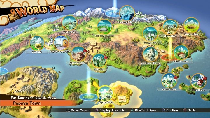 Wo soll ich anfangen: Far Southern Islands Area, als Goku – Zwischen den Welten |  Nebenmission in DBZ Kakarot – Android Terror kommt – Dragon Ball Z Kakarot Guide