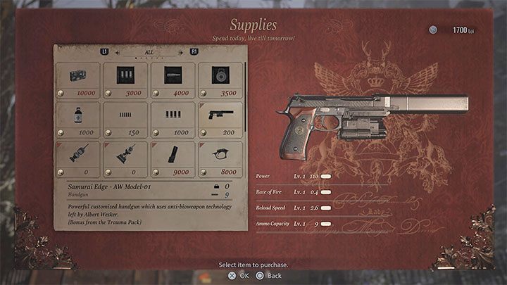 This is a unique weapon that you can only unlock if you have purchased the Deluxe version or higher - Resident Evil Village: Weapons - list, collectibles - Secrets & Collectibles - Resident Evil Village Guide