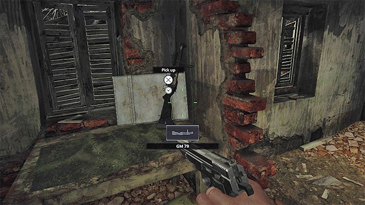 The GM 79 grenade launcher is inside the hut - Resident Evil Village: Weapons - list, collectibles - Secrets & Collectibles - Resident Evil Village Guide