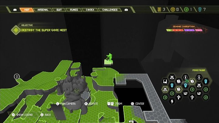 3 - Doom Eternal: Super Gore Nest secrets maps and location - Collectibles and secrets - Doom Eternal Guide