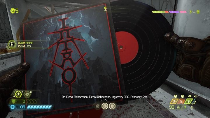You will find this album in an old non-functioning elevator - Doom Eternal: Arc Complex secrets maps and location - Collectibles and secrets - Doom Eternal Guide