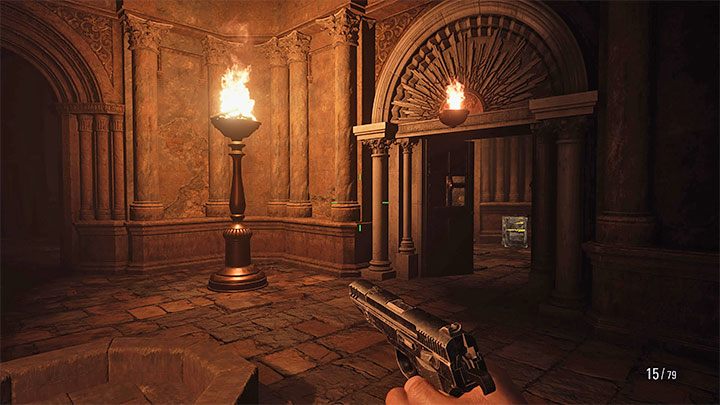 Once you enter the tomb, you will notice two side rooms that are inaccessible - Resident Evil Village: Golden Chests - map, list - Secrets & Collectibles - Resident Evil Village Guide