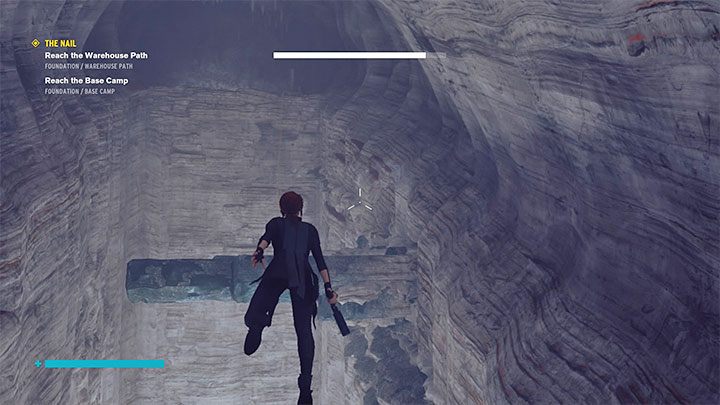 After a few moments, you will reach an area with a white abyss - Control: The Nail, Warehouse and Collapsed Department - walkthrough - Walkthrough - Control Guide