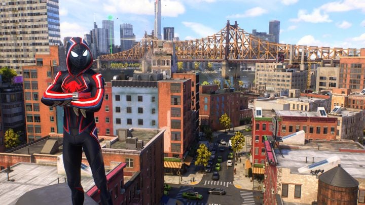 In Downtown Queens können Sie Folgendes sammeln: Spider Man 2: Interaktive Karte – Grundlagen – Spider Man 2 Guide