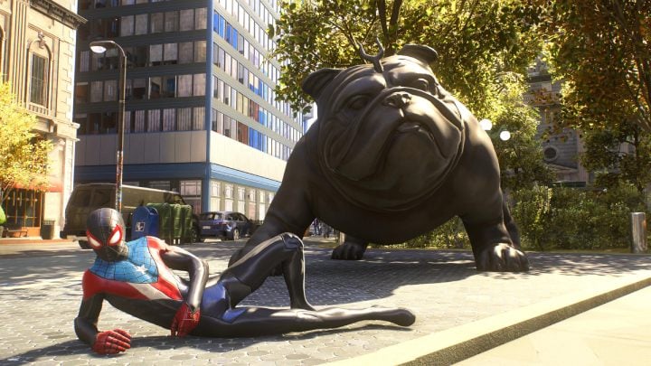 Im Financial District können Sie Folgendes sammeln: Spider Man 2: Interaktive Karte – Grundlagen – Spider Man 2 Guide
