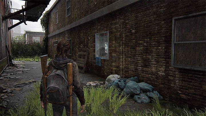 Go left and explore the alleyway at the back of the motel - The Last of Us 2: Capitol Hill - collectibles, artefacts, coins - Seattle Day 1 - Ellie - The Last of Us 2 Guide