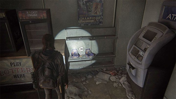 Enter the building from which the monster ran out, and watch out for more traps - The Last of Us 2: Capitol Hill - collectibles, artefacts, coins - Seattle Day 1 - Ellie - The Last of Us 2 Guide