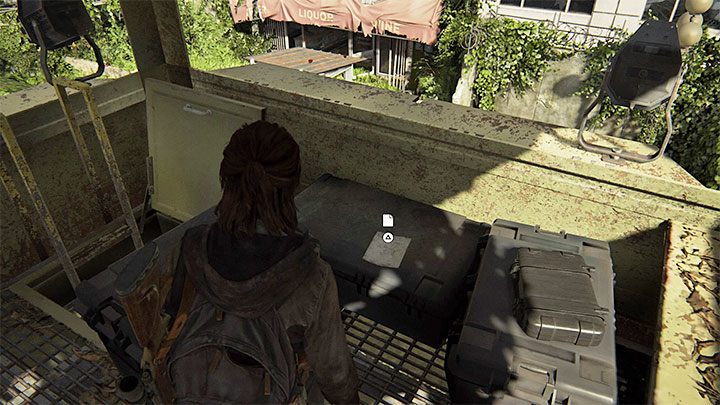 A little further on there is the observation tower and you have to use a ladder to climb to the top of it - The Last of Us 2: Capitol Hill - collectibles, artefacts, coins - Seattle Day 1 - Ellie - The Last of Us 2 Guide