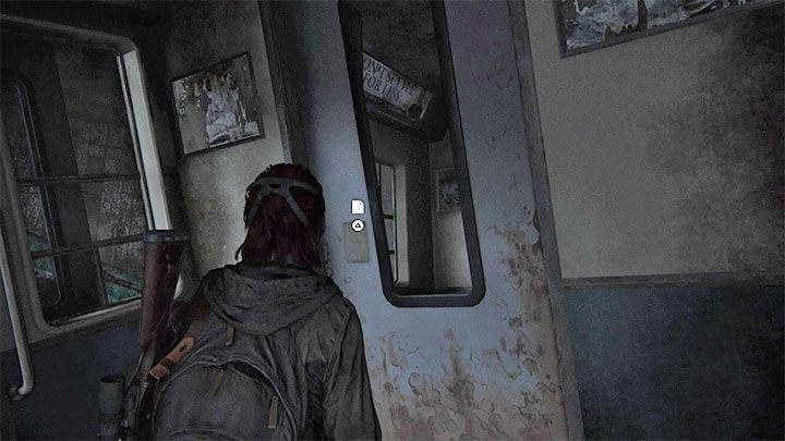 Betreten Sie den Waggon und finden Sie das Dokument – ​​The Last of Us 2: The Tunnels – Sammlerstücke, Artefakte, Münzen – Seattle Tag 1 – Ellie – The Last of Us 2 Guide