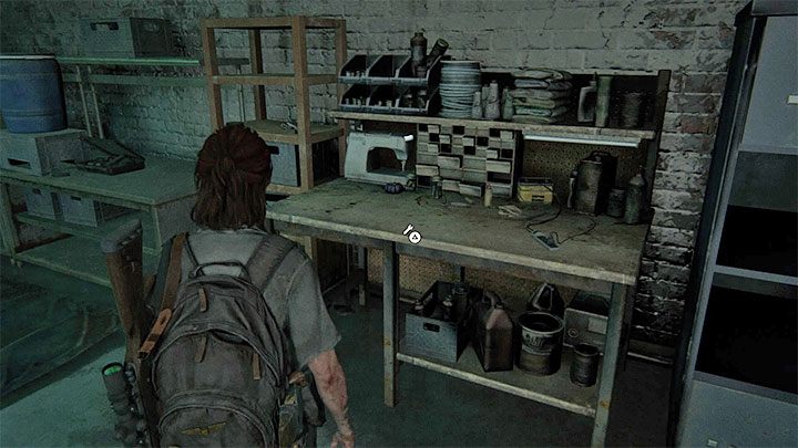 Once inside, jump into a hole in the wall and youll end up in a basement with a workbench - The Last of Us 2: Hillcrest - collectibles, artefacts, coins - Seattle Day 2 - Ellie - The Last of Us 2 Guide