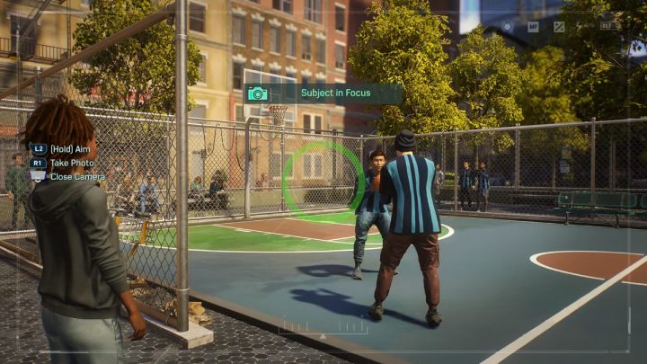 Machen Sie ein Foto vom Basketballplatz in der Nähe von Miles‘ Haus in Harlem – Spider Man 2: Alle Fototermine – Orte – Geheimnisse und Sammlerstücke – Spider Man 2 Guide