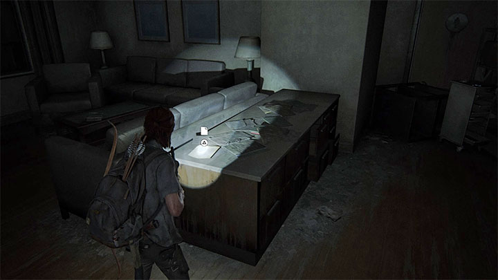 Use the stairs to reach the upper level of the hospital - The Last of Us 2: In Search of Nora, The Seraphites - artefacts, coins - Seattle Day 2 - Ellie - The Last of Us 2 Guide