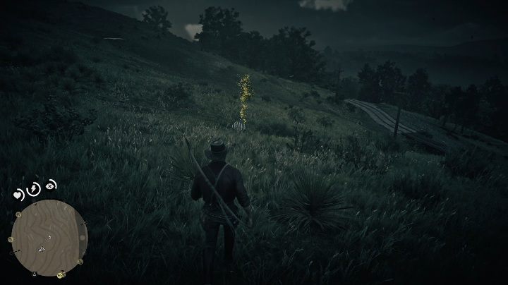These bones are located near the railway tracks - Red Dead Redemption 2: Dinosaur Bones - where to find all of them? Maps - Dinosaur bones and Rock Carvings - Red Dead Redemption 2 Guide