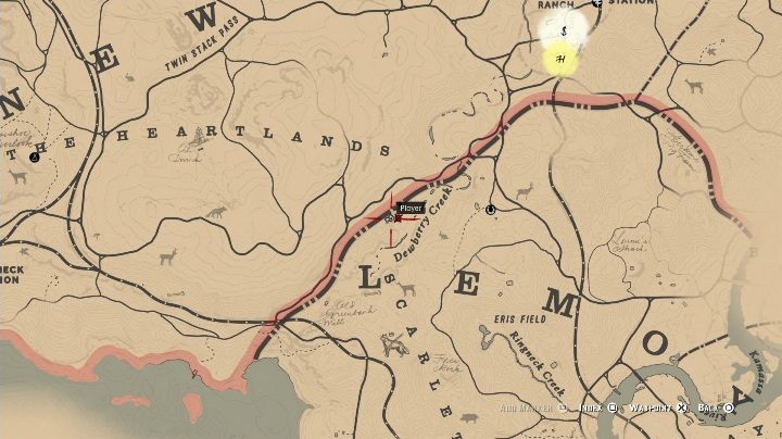These bones can be found on the eastern side of Lemoyne, right next to Dewberry Creek - Red Dead Redemption 2: Dinosaur Bones - where to find all of them? Maps - Dinosaur bones and Rock Carvings - Red Dead Redemption 2 Guide