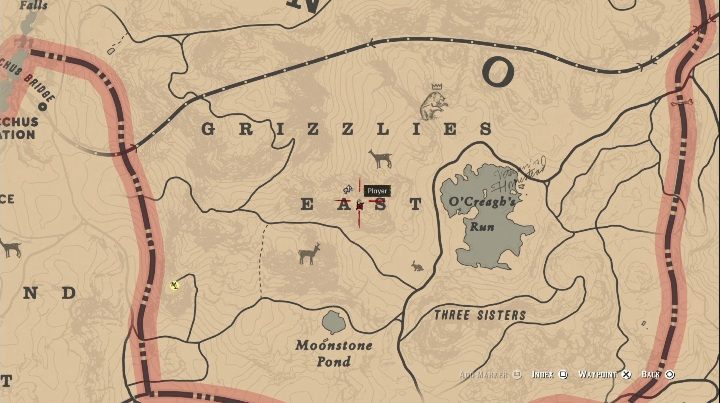 This bone is found near Grizzlies East - Red Dead Redemption 2: Dinosaur Bones - where to find all of them? Maps - Dinosaur bones and Rock Carvings - Red Dead Redemption 2 Guide