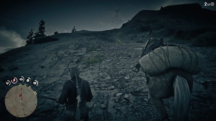 Theyre on the mountains slope - Red Dead Redemption 2: Dinosaur Bones - where to find all of them? Maps - Dinosaur bones and Rock Carvings - Red Dead Redemption 2 Guide