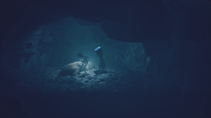 Um zu diesen Glitching-Überresten zu gelangen, müssen Sie eine Höhle betreten, die unter einem Ast versteckt ist – Little Nightmares 2: Glitching Remains in Kapitel 1 Forest – eine Liste – Glitching Remains – Little Nightmares 2 Guide