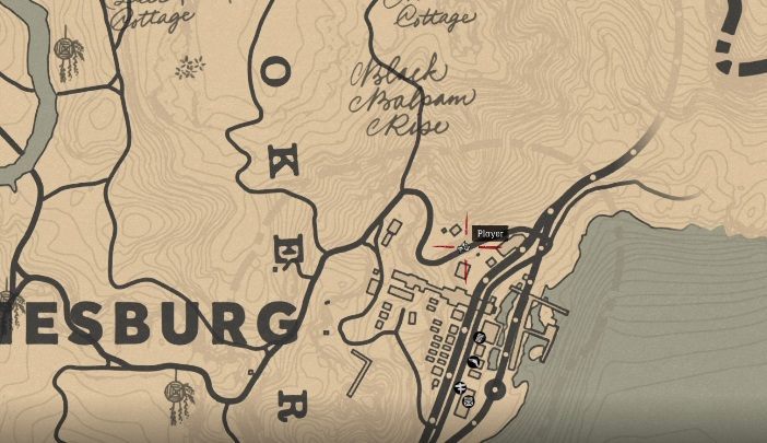 This item is in Annesburg - Red Dead Redemption 2: Unique items - maps, locations, tips - Secrets and collectibles - Red Dead Redemption 2 Guide