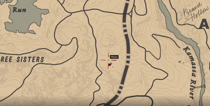 The Viking Hatchet is north of Annesburg, in the southern part of Roanoke Valley - Red Dead Redemption 2: Unique items - maps, locations, tips - Secrets and collectibles - Red Dead Redemption 2 Guide