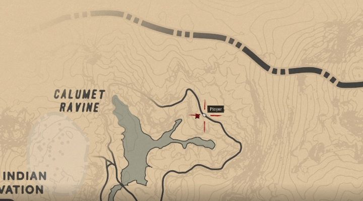 This hatchet is near Moonstone Pond - Red Dead Redemption 2: Unique items - maps, locations, tips - Secrets and collectibles - Red Dead Redemption 2 Guide