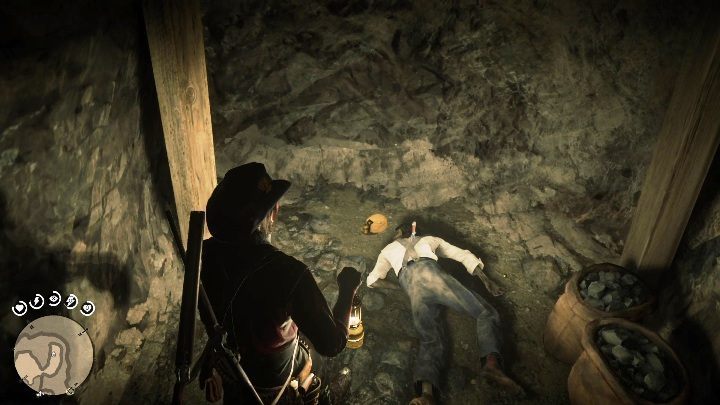 The knife is in a cave - Red Dead Redemption 2: Unique items - maps, locations, tips - Secrets and collectibles - Red Dead Redemption 2 Guide