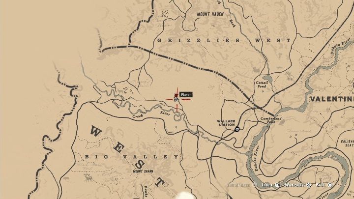 Das Gehöft Watsons Cabin befindet sich in der Nähe des Little Creek River – Red Dead Redemption 2: Homestead Stashes Treasure Map – alle Gehöfte – Geheimnisse und Sammlerstücke – Red Dead Redemption 2 Guide