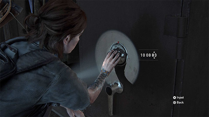 Der Code für den Safe lautet 10-08-83 (8. Oktober 1983) – The Last of Us 2: Safe-Kombinationen – Seattle, Tag 2 Ellie – Safes – The Last of Us 2 Guide