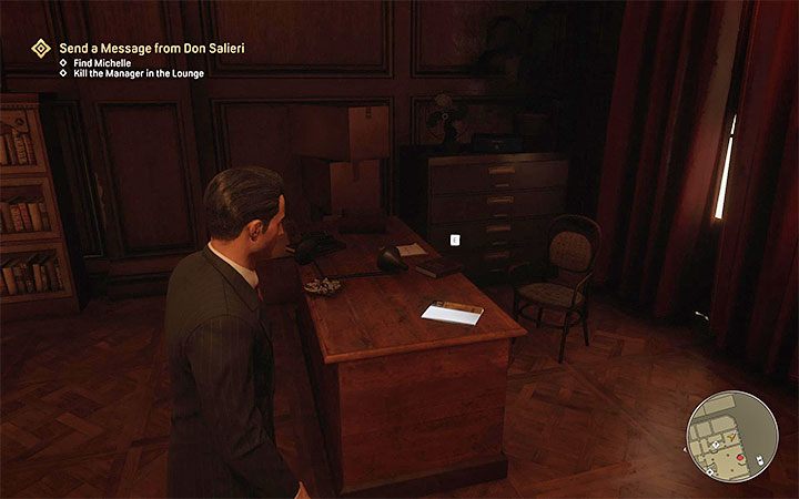 The magazine is inside the Corleone hotel visited during The Saint and the Sinner main mission - Mafia Definitive Edition: Dime Detective Magazines - list and locations - Secrets and finders - Mafia Definitive Edition Guide, Walkthrough