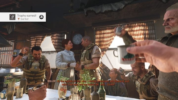 How to unlock: Attend the wedding on the Summer level - Metro Exodus: List of all achievements and trophies - Achievements and trophies - Metro Exodus Guide