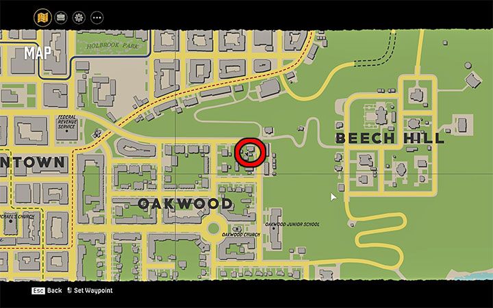 The magazine is in the garden of a detached house in the northeast side of the Oakwood district - Mafia Definitive Edition: Black Mask magazines - list and locations - Secrets and finders - Mafia Definitive Edition Guide, Walkthrough