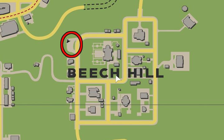 The magazine is located at the vantage point in the northwest part of the Beech Hill neighborhood - Mafia Definitive Edition: Black Mask magazines - list and locations - Secrets and finders - Mafia Definitive Edition Guide, Walkthrough