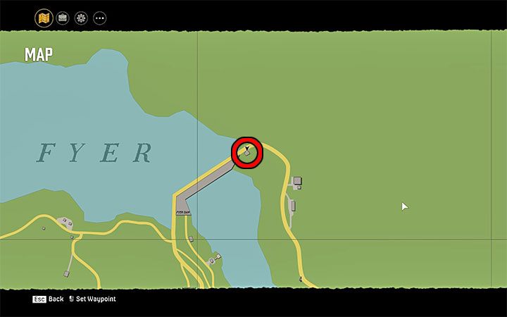 You can find the magazine next to the Fyer Dam in the countryside - it's the northern tip of the world map - Mafia Definitive Edition: Terror Tales magazines - list and locations - Secrets and finders - Mafia Definitive Edition Guide, Walkthrough