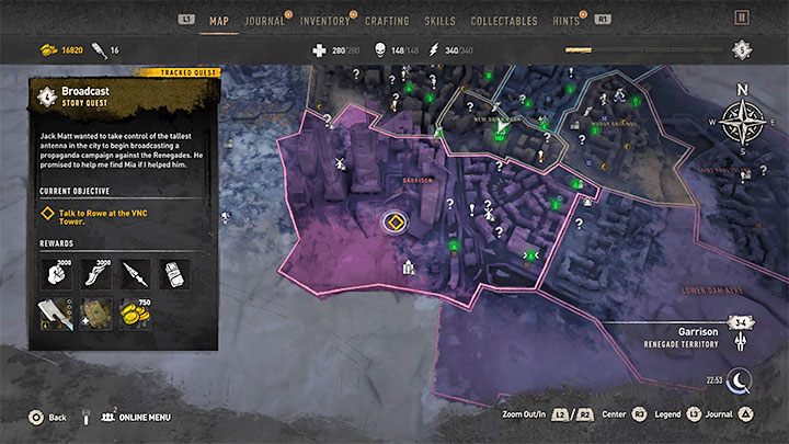 Früher oder später müssen Sie zum VNC-Turm im Garrison-Viertel gehen – Dying Light 2: Broadcast – Komplettlösung – Story-Quest – Dying Light 2 Guide
