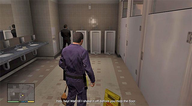 Die Toilette – GTA 5: The Bureau Raid, Fire Crew-Variante – Missions-Komplettlösung – Hauptmissionen – GTA 5-Leitfaden