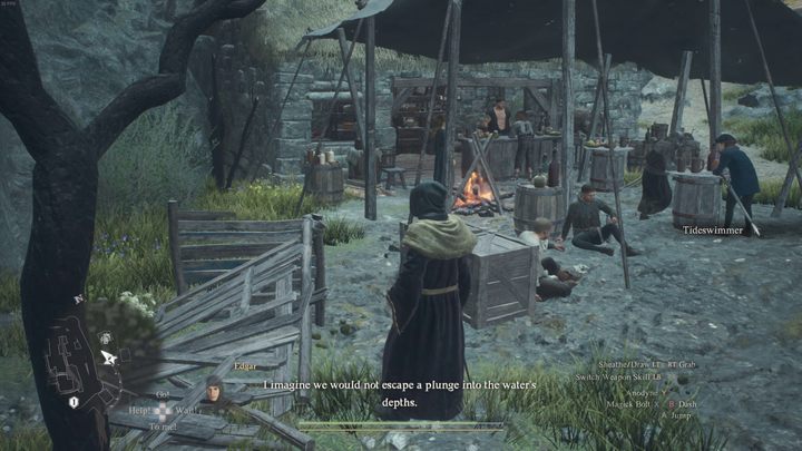 Das Ziel wird den Abend im Gasthaus verbringen – Dragons Dogma 2: Soll ich das Bettlergeheimnis preisgeben?  – Wichtige Entscheidungen – Dragons Dogma 2 Guide