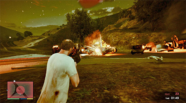 Der Panzer kann nur nach mehreren Treffern mit dem Granatwerfer zerstört werden – Rampage Four – Strangers and Freaks-Missionen – GTA 5 Guide