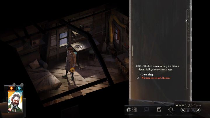 Sie können immer noch die Miete für das Zimmer in Whirling-in-Rags bezahlen und dort statt in der Hütte übernachten - Disco Elysium: Wie kann man für eine Nacht in Whirling-in-Rags nicht bezahlen? - FAQ - Disco Elysium-Leitfaden