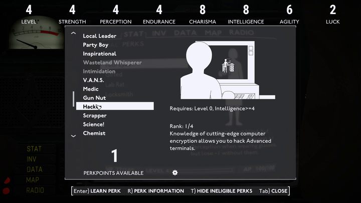 Voraussetzungen: Level 0, Intelligenz &gt - Fallout London: Beste Perks - Grundlagen - Fallout London Guide