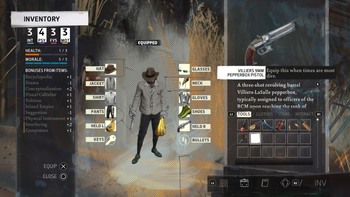 1 - Disco Elysium: Rückkehr zu den Whirling-in-Rags - Komplettlösung - Ruby und der Schütze - Disco Elysium-Handbuch