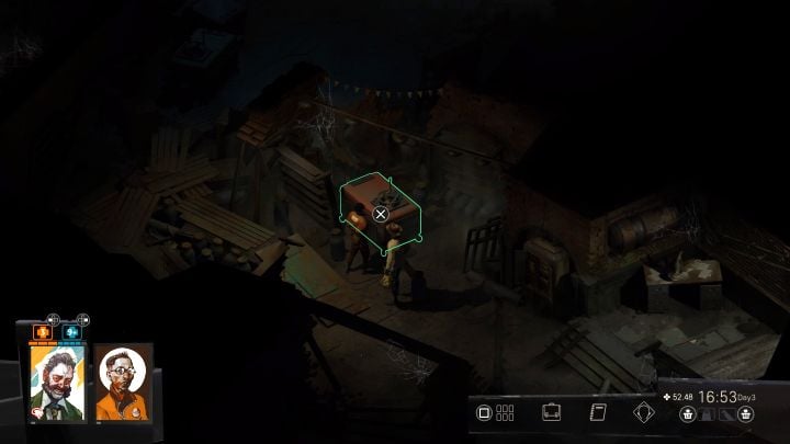 Sie müssen zum zum Untergang verurteilten Gewerbegebiet zurückkehren, das Sie zum ersten Mal in der Quest „Untersuchen Sie das zum Untergang verurteilte Gewerbegebiet“ besuchen konnten – Disco Elysium: Helfen Sie Soona bei ihrem Projekt – Komplettlösung – Church and the Ravers – Disco Elysium-Handbuch